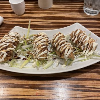 Sushigawa - Fried jalapeños appetizer. Filled with spicy tuna. - Sushi Bars Near Me - Peoria, Illinois
