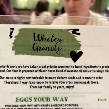 Wholey Granoly - Breakfast & Brunch Near Me - Bolingbrook, Illinois Wholey Granoly - Breakfast & Brunch Near Me - Bolingbrook, Illinois