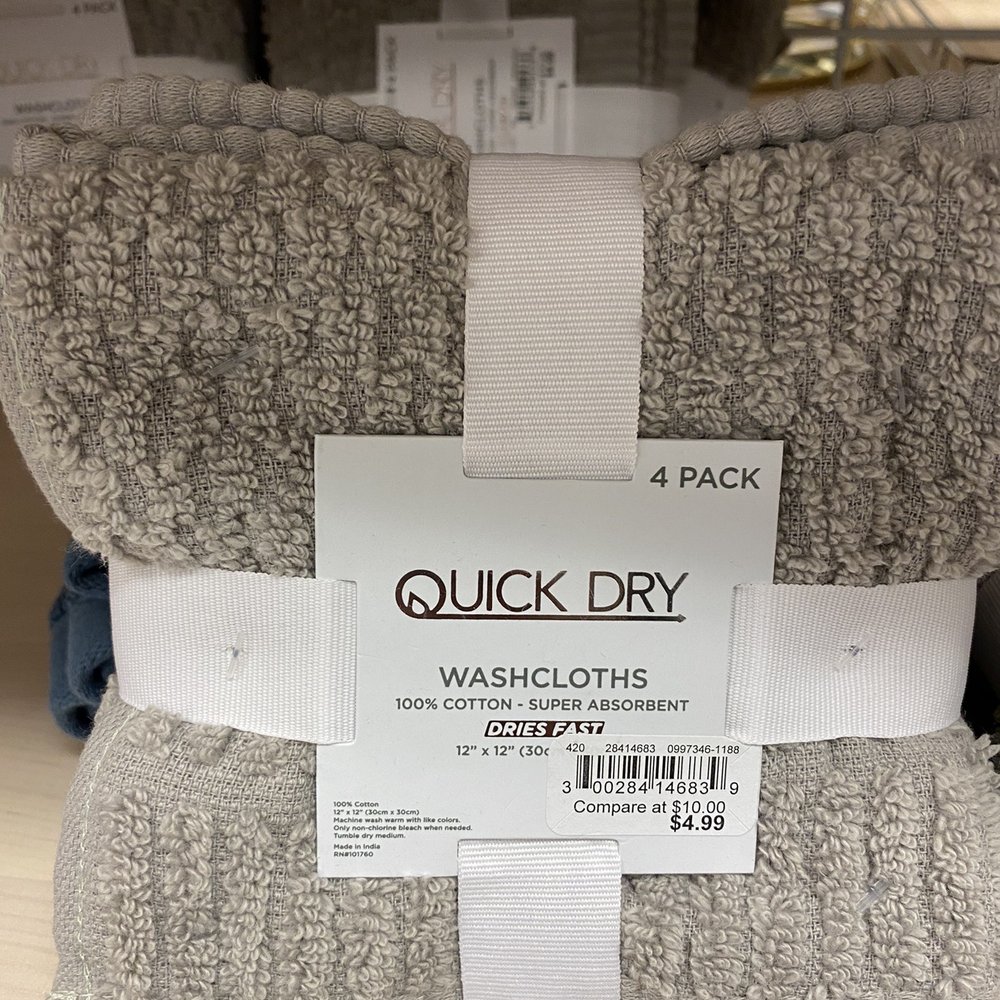 Bealls Outlet - Washcloths in a variety of colors - Department Stores Near Me - Pompano Beach, Florida