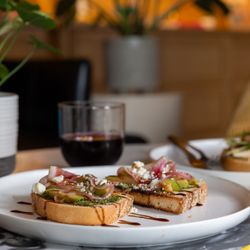 Dawn Cafe - For lunch, stop in for a bagel with a schmear or a baguette grilled cheese.