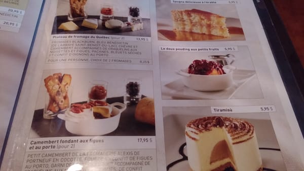 Menu photo 1 La Piazzetta Magog, QC