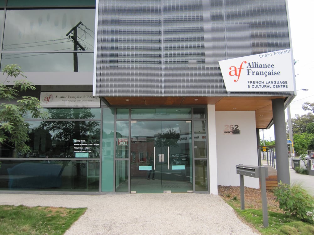 ALLIANCE FRANCAISE Updated August 2024 262 Montague Rd, West End