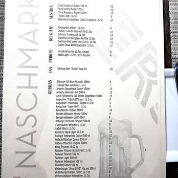 Naschmarkt - Beer menu - Austrian Near Me - Pleasanton, California