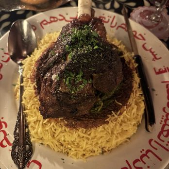 Leila - lamb shank - Middle Eastern Near Me - San Diego, California