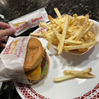 In-N-Out Burger - Double double and fries - Fast Food Near Me - Baldwin Park, California In-N-Out Burger - Double double and fries - Fast Food Near Me - Baldwin Park, California
