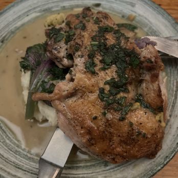 One Door North - Cast iron half chicken - New American Near Me - San Diego, California One Door North - Cast iron half chicken - New American Near Me - San Diego, California