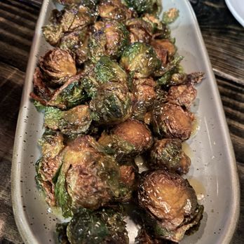 Crafted Cocktail Co. - Glazed Brussel Sprouts @Crafted Cocktail - Cocktail Bars Near Me - Richmond Hill, Georgia Crafted Cocktail Co. - Glazed Brussel Sprouts @Crafted Cocktail - Cocktail Bars Near Me - Richmond Hill, Georgia