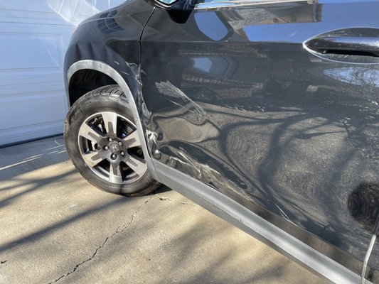 Photo of Michael J's Body Shop - San Jose, CA, US. Damage