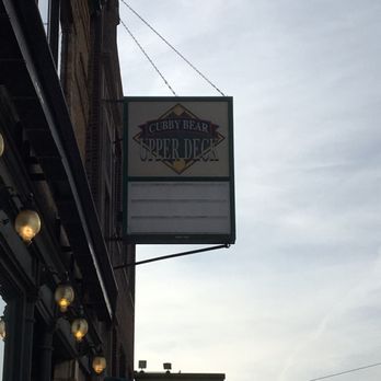 The Cubby Bear - Sign 2 - Sports Bars Near Me - Chicago, Illinois The Cubby Bear - Sign 2 - Sports Bars Near Me - Chicago, Illinois