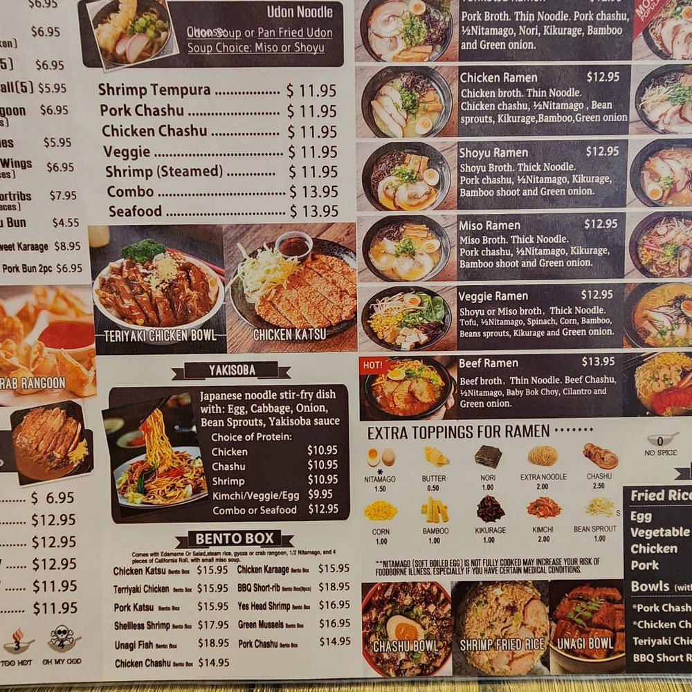 Soru Ramen Sushi Seafood - Ramen Near Me - Las Vegas, Nevada