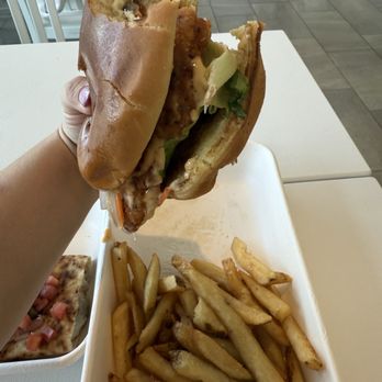 DeciBels - k pop chicken sandwich & fries - Food Court Near Me - Nashville, Tennessee DeciBels - k pop chicken sandwich & fries - Food Court Near Me - Nashville, Tennessee