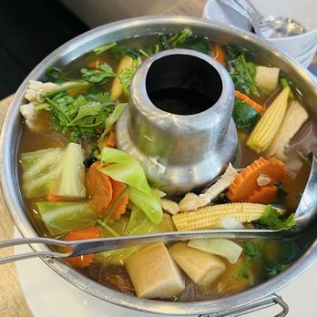 Thaibodia Bistro - Milpitas - Soup served in hot pot - Thai Near Me - Milpitas, California Thaibodia Bistro - Milpitas - Soup served in hot pot - Thai Near Me - Milpitas, California