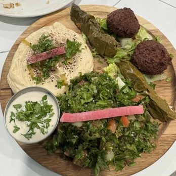 Sahara Bistro - Vegetarian combo for 1 - Mediterranean Near Me - Grand Rapids, Michigan Sahara Bistro - Vegetarian combo for 1 - Mediterranean Near Me - Grand Rapids, Michigan