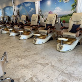 Hygiene Nail Spa - AWESOME massage pedi chairs - Nail Salons Near Me - Cypress, California