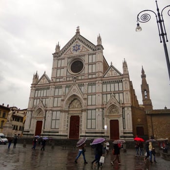 Basilica di Santa Croce - Basilica di Santa Croce "Temple of the Italian Glories" is the burial place of some of the most notable Italians. - Museums Near Me - Florence, FI