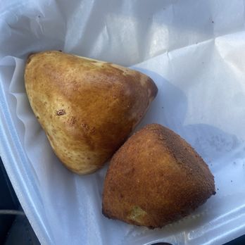 Brazil Latino Market - Beef stuff empanada and dough stuffed with chicken. Let's dig in!!!! - International Grocery Near Me - Dallas, Texas Brazil Latino Market - Beef stuff empanada and dough stuffed with chicken. Let's dig in!!!! - International Grocery Near Me - Dallas, Texas