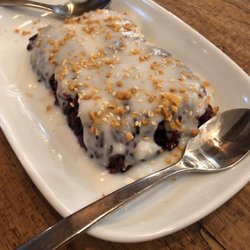 Green Tea House - Black sticky rice pudding w/ coconut milk