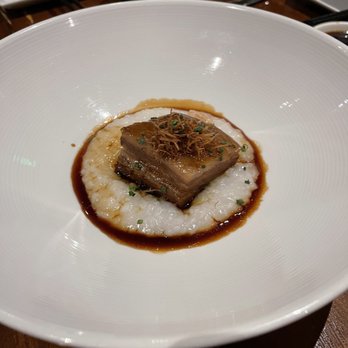 Morimoto Napa - Kakuni - 10 hour braised pork belly over congee - Japanese Near Me - Napa, California