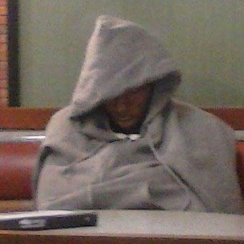 McDonald's - a man wrapped in a blanket on a bench - Burgers Near Me - Toms River, New Jersey