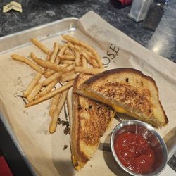 Nautical Rose - Kids grilled cheese with fries