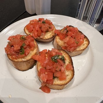 I Tre Mori - Bruschetta we added some salt. It was very good! - Pizza Near Me - Indianapolis, Indiana