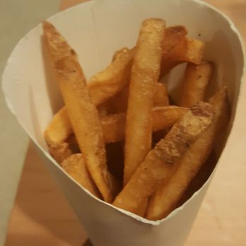 BGR Burgers Grilled Right - Truffle fries after reheating in the air fryer. - Burgers Near Me - Columbia, Maryland BGR Burgers Grilled Right - Truffle fries after reheating in the air fryer. - Burgers Near Me - Columbia, Maryland