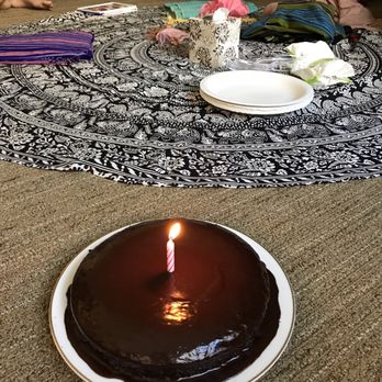 The Birth Concierge - My very special chocolate ganache 35th birthday cake, made by Jess - Doulas Near Me