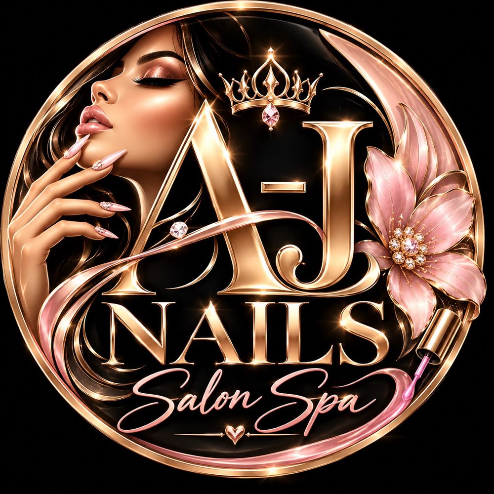 A-J  Nails Salon Logo