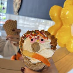Whit's Frozen Custard of Roswell - Kid special - happy smile