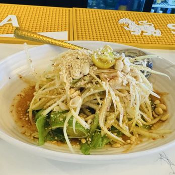 Hanuman Thai Eatery - Spicy papaya salad - Thai Near Me - Orange, California