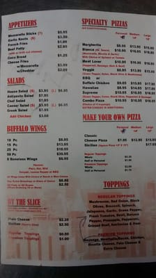Menu photo 4 500 Degrees New York Style Pizzeria - South Blvd Charlotte, NC