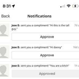 All the messages from the famous mover Jose who harasses people for tips. And his employers could careless how he acts