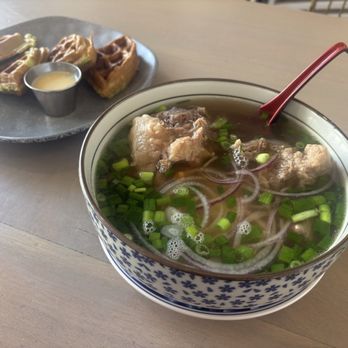Saigon Oi Cafe - Oxtail Pho, Pandan Waffle - Vietnamese Near Me - Los Angeles, California