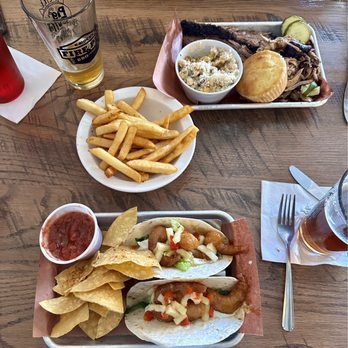 K-Blocks Fire Pit BBQ - Shrimp Tacos (2) Green Chili Street Corn Brisket Pulled Pork - Barbeque Near Me - Washington, Michigan K-Blocks Fire Pit BBQ - Shrimp Tacos (2) Green Chili Street Corn Brisket Pulled Pork - Barbeque Near Me - Washington, Michigan
