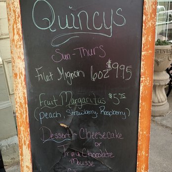 Quincy's - Steakhouses Near Me - Florence, Colorado Quincy's - Steakhouses Near Me - Florence, Colorado