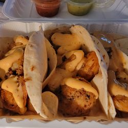 Taco Bar - Chipotle Shrimp Tacos