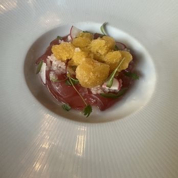 Restaurant August - Tuna crudo - New American Near Me - New Orleans, Louisiana