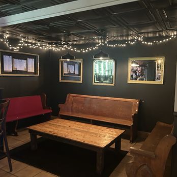 The Butcher And Barkeep - Cute little seating area near the bar - New American Near Me - Harleysville, Pennsylvania