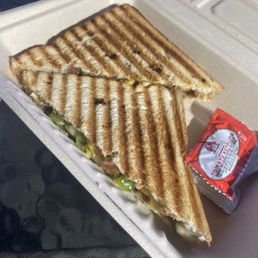 Veggie cheese sandwich
