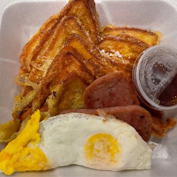 Pancakes & Waffles - French Toast with spam and eggs - Breakfast & Brunch Near Me - Honolulu, Hawaii Pancakes & Waffles - French Toast with spam and eggs - Breakfast & Brunch Near Me - Honolulu, Hawaii