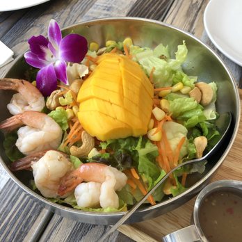 Thai Taste Kitchen - Mango  salad - Thai Near Me - Oakland, California