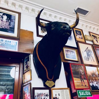 Santa Ana - I judge the quality of a Spanish bar ... by the size of the bull head!! Love this place. Old and full of regulars. - Spanish Near Me - Seville, SE