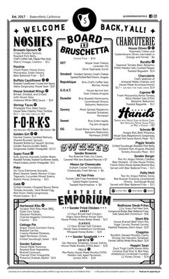 Menu photo 8 Sonder Bakersfield, CA