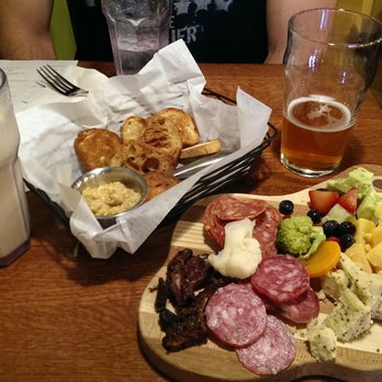 The Tasting Room At Hoppin' Frog - Meat & Cheese Board! - Breweries Near Me - Akron, Ohio