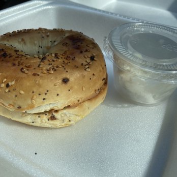 CoffeeMe - Everything bagel & cream cheese - Cafes Near Me - Tampa, Florida