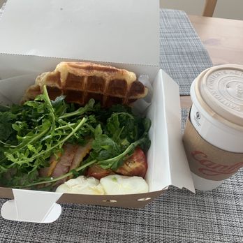 Canffle - Egg benny - Waffles Near Me - Vancouver, British Columbia