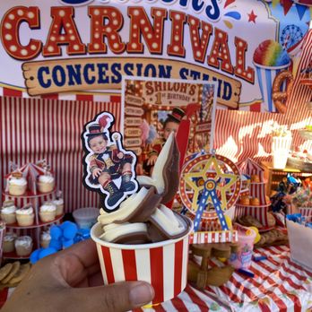 The Harris Party - Soft Serve at Shiloh's Carnival! - Party Equipment Rentals Near Me - Citrus Heights, California