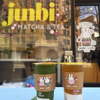 Junbi Matcha & Tea - Lychee green tea - Bubble Tea Near Me - San Francisco, California