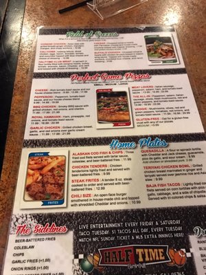 Menu photo 6 Halftime Bar & Grill Rocklin, CA Menu photo 6 Halftime Bar & Grill Rocklin, CA