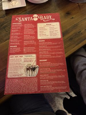 Menu photo 2 Santa Baby Bar Chicago, IL